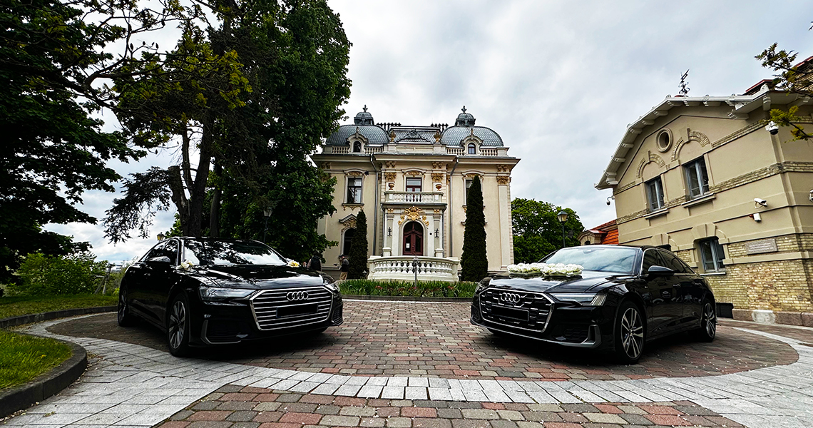 Audi su vairuotoju