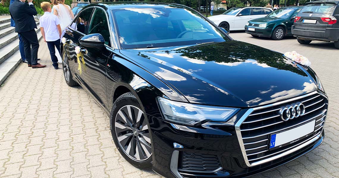 Audi a6 nuoma vestuvėms Lietuvoje