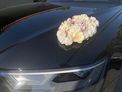 Papuošimas vestuvėms automobiliams