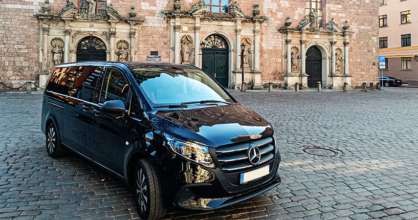 8 seat minivan rent in Lithuania