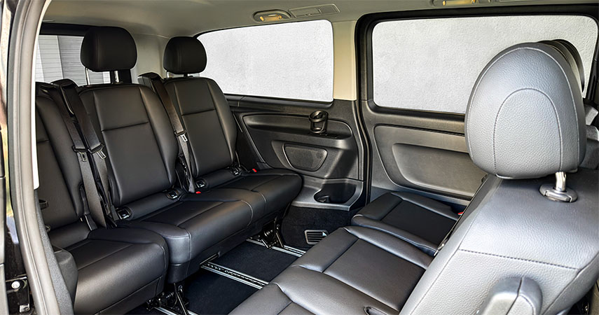 Comfortable minivan rent