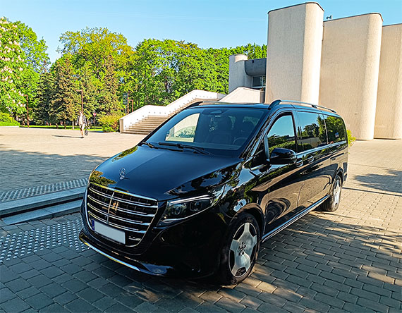 Minivan for wedding
