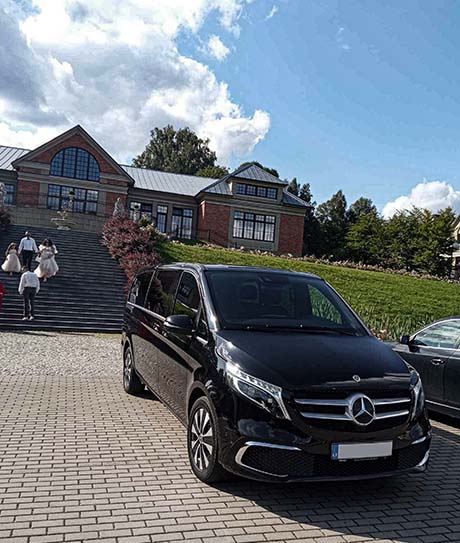 Mercedes-benz S-class car rental for weddings