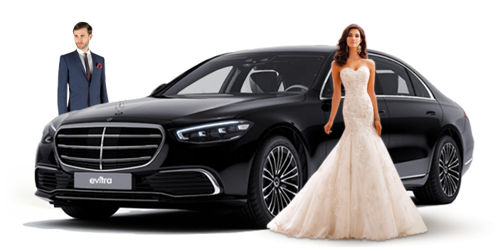 Mercedes-Benz rental for weddings.