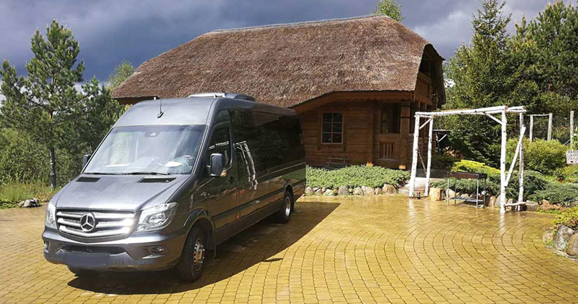 Minibus rental for weddings