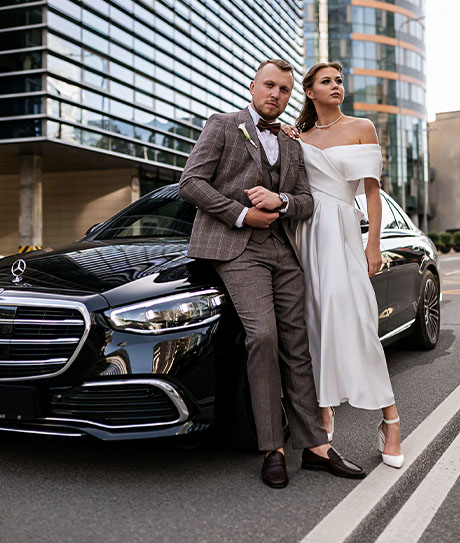Prašmatnaus Mercedes nuoma vestuvėms